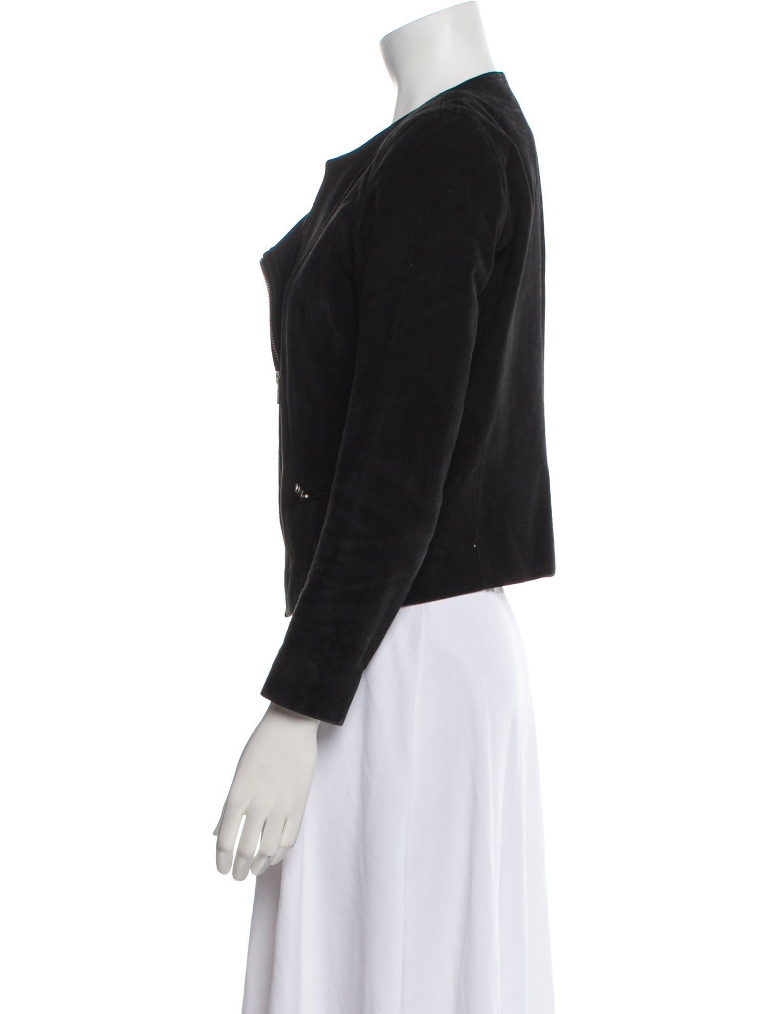 Sandro Leather Evening Jacket