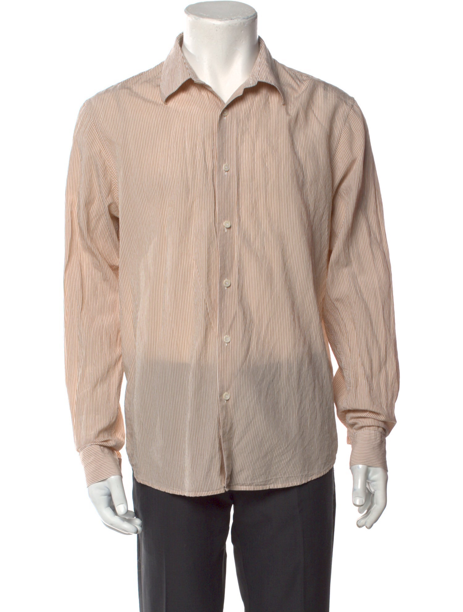 Sandro Striped Long Sleeve Shirt