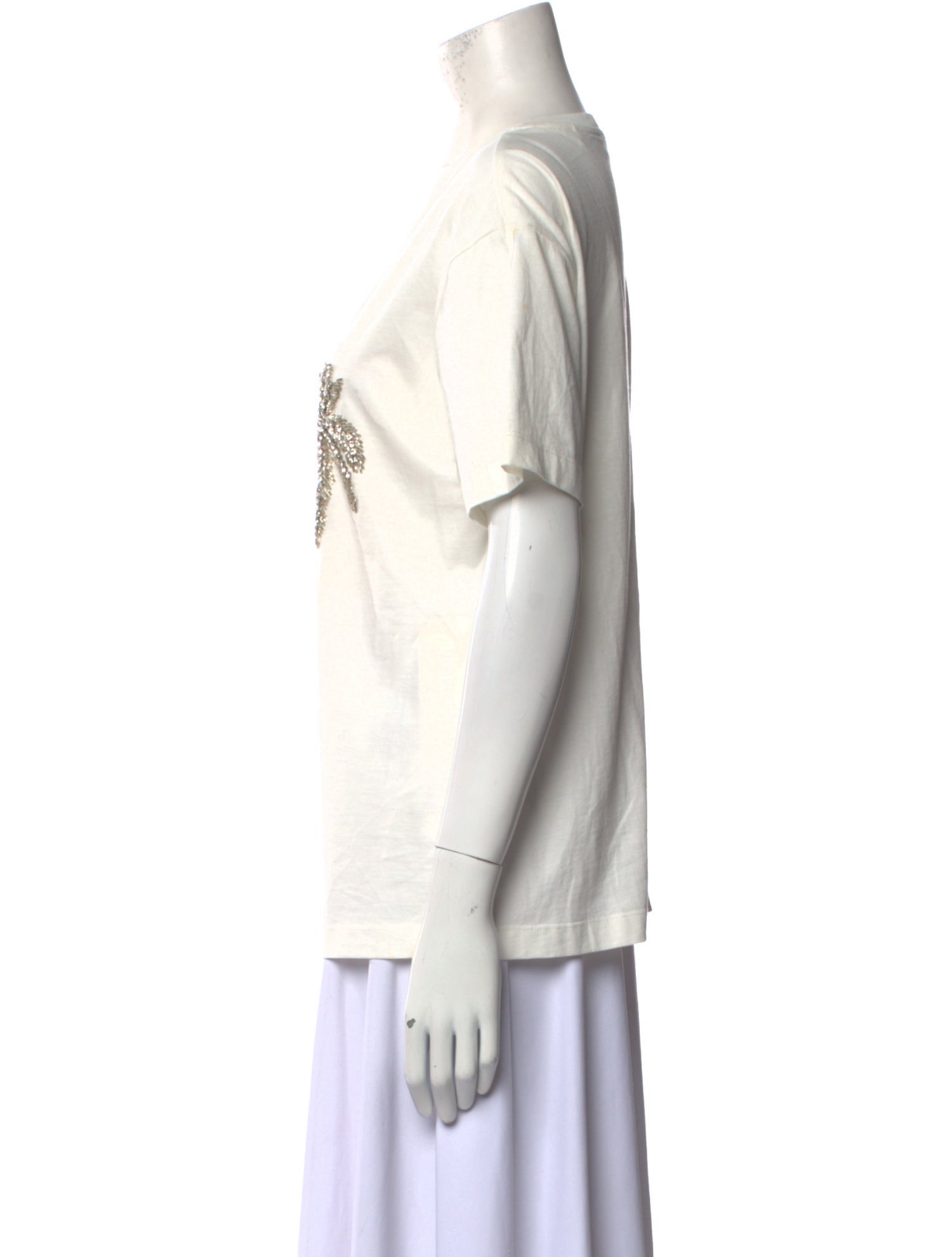 Sandro Graphic Print Crew Neck T-Shirt