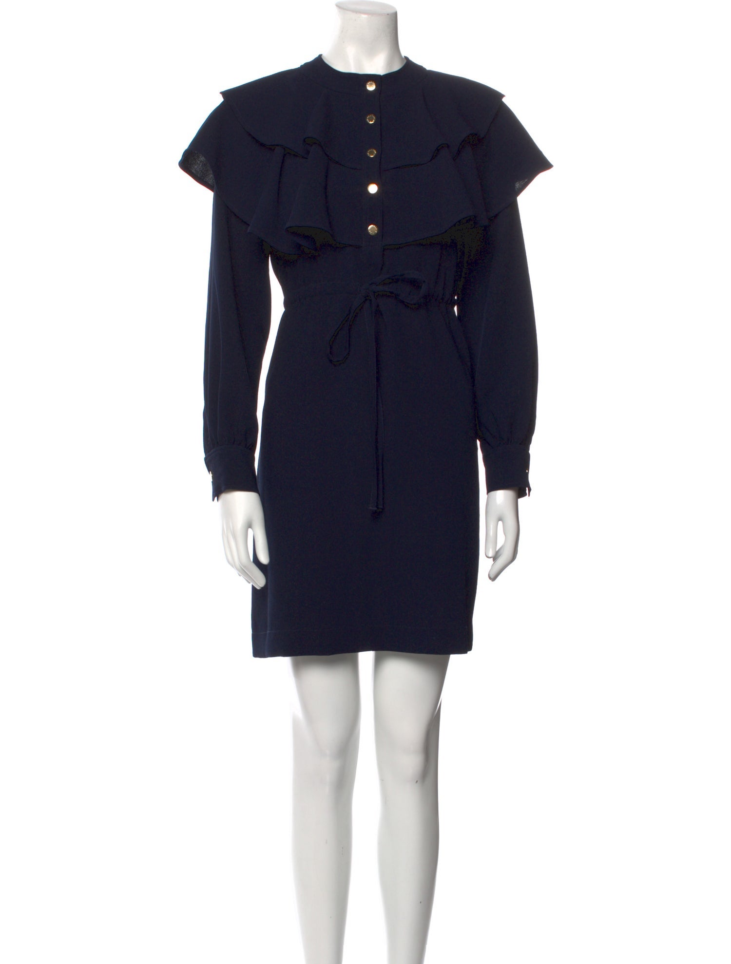 Sandro Crew Neck Mini Dress