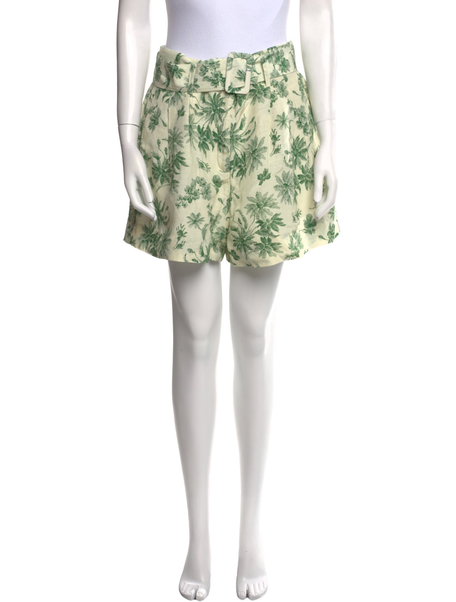 Sandro Linen Mini Shorts