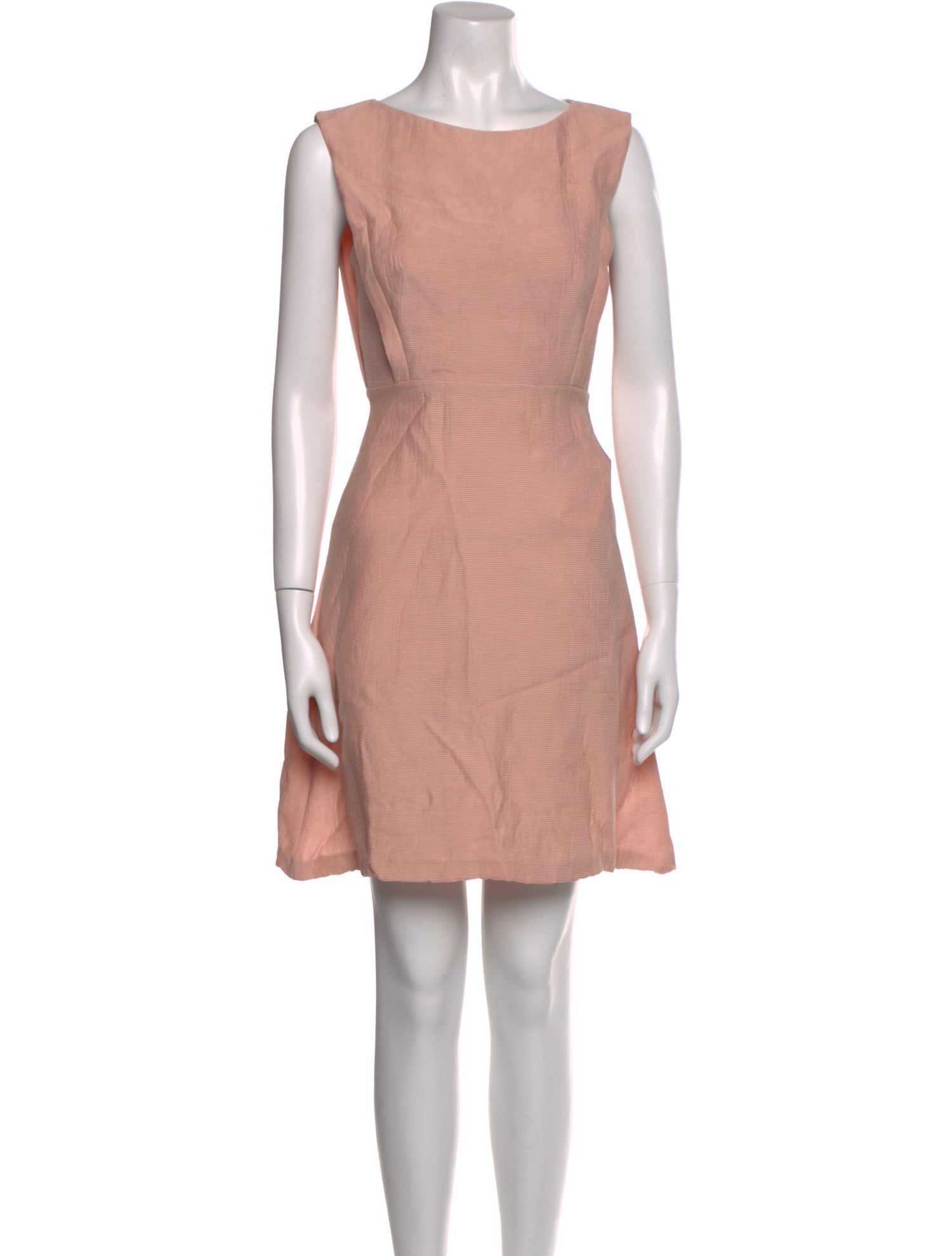 Sandro Bateau Neckline Mini Dress
