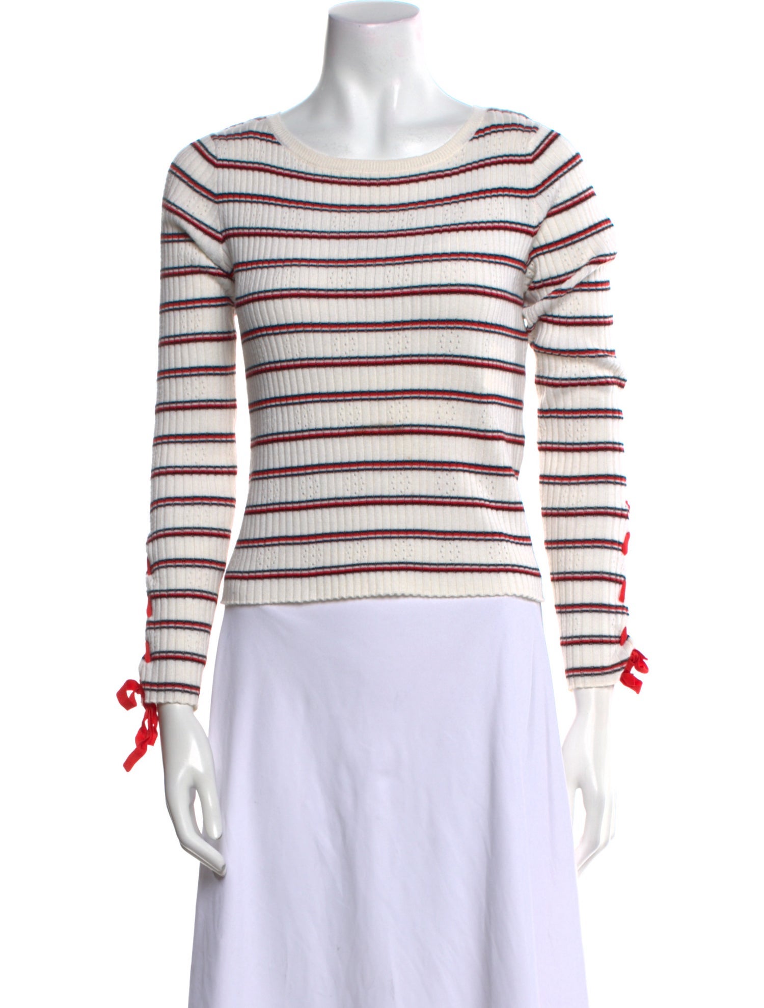 Sandro Wool Striped Sweater