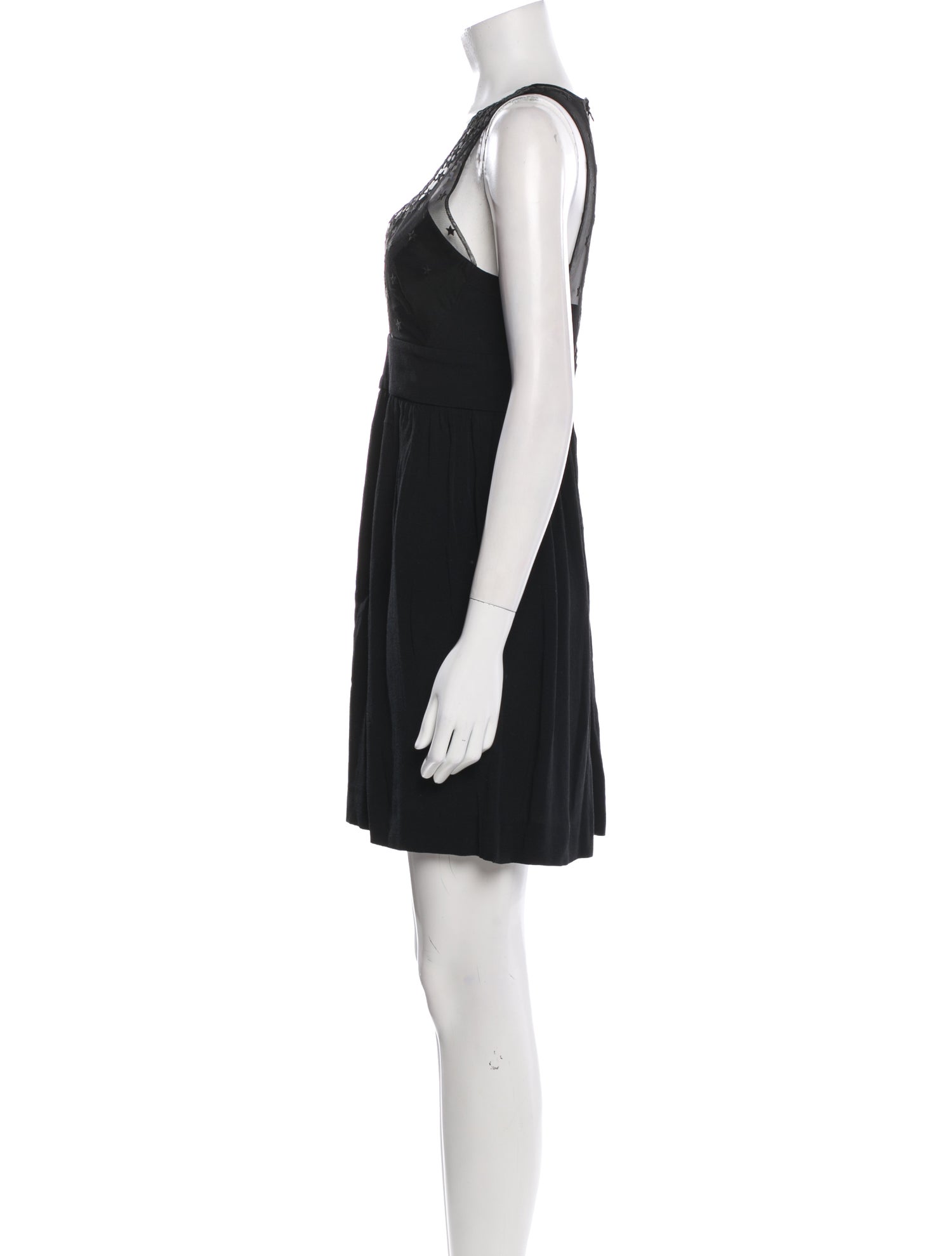 Sandro V-Neck Mini Dress w/ Tags