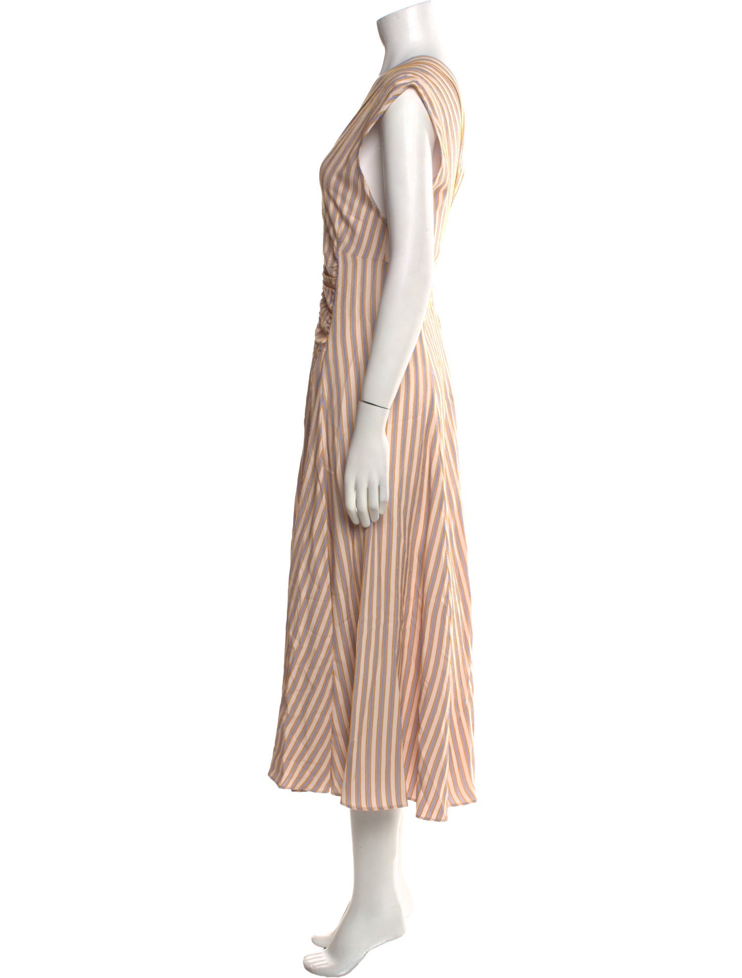 Sandro Striped Long Dress w/ Tags