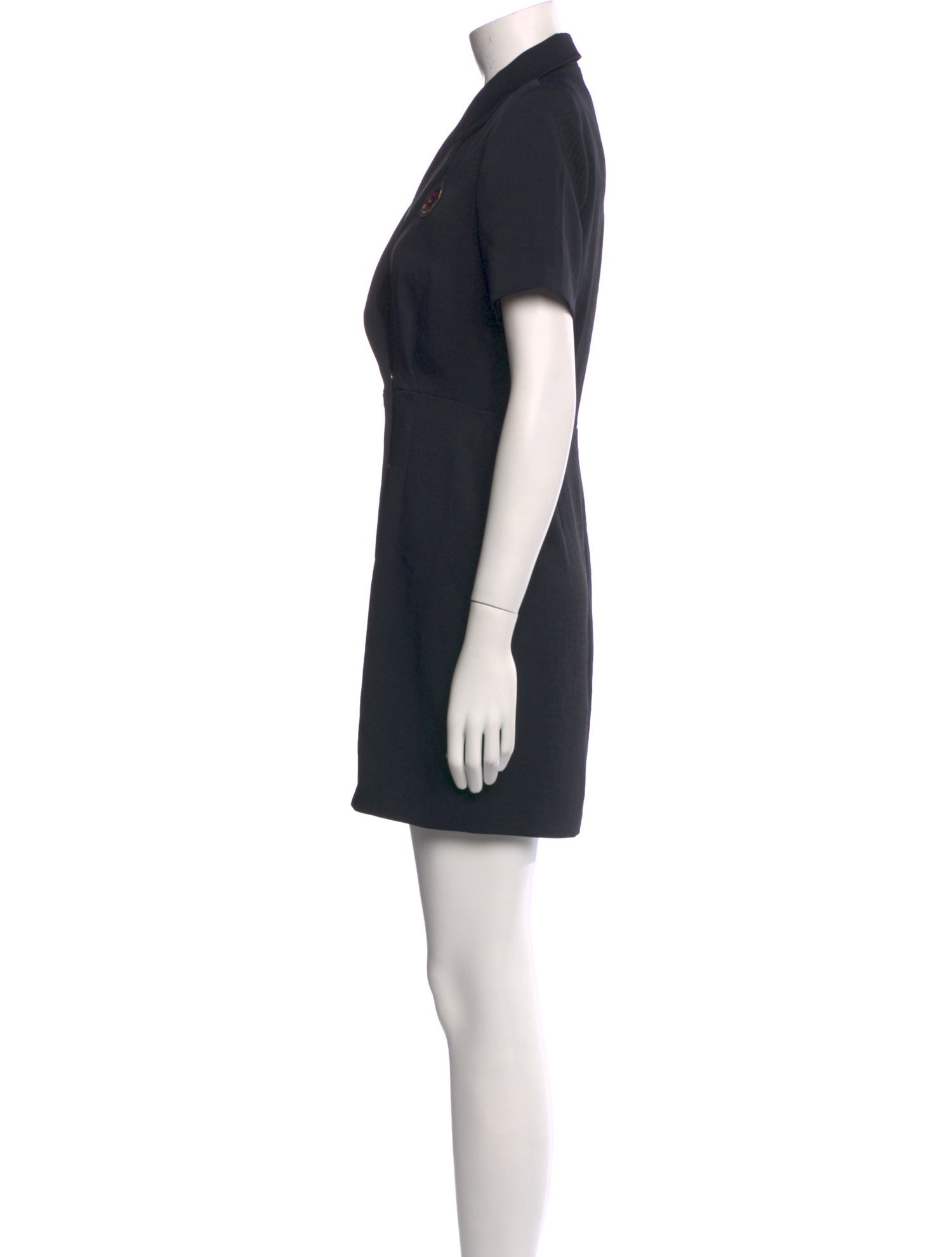 Sandro V-Neck Mini Dress