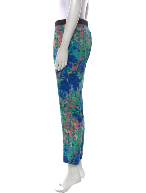Sandro Floral Print Skinny Leg Pants