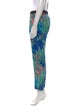 Sandro Floral Print Skinny Leg Pants