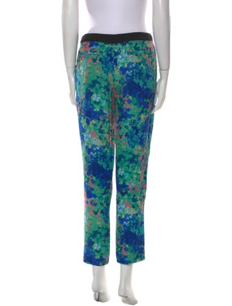 Sandro Floral Print Skinny Leg Pants