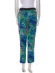 Sandro Floral Print Skinny Leg Pants