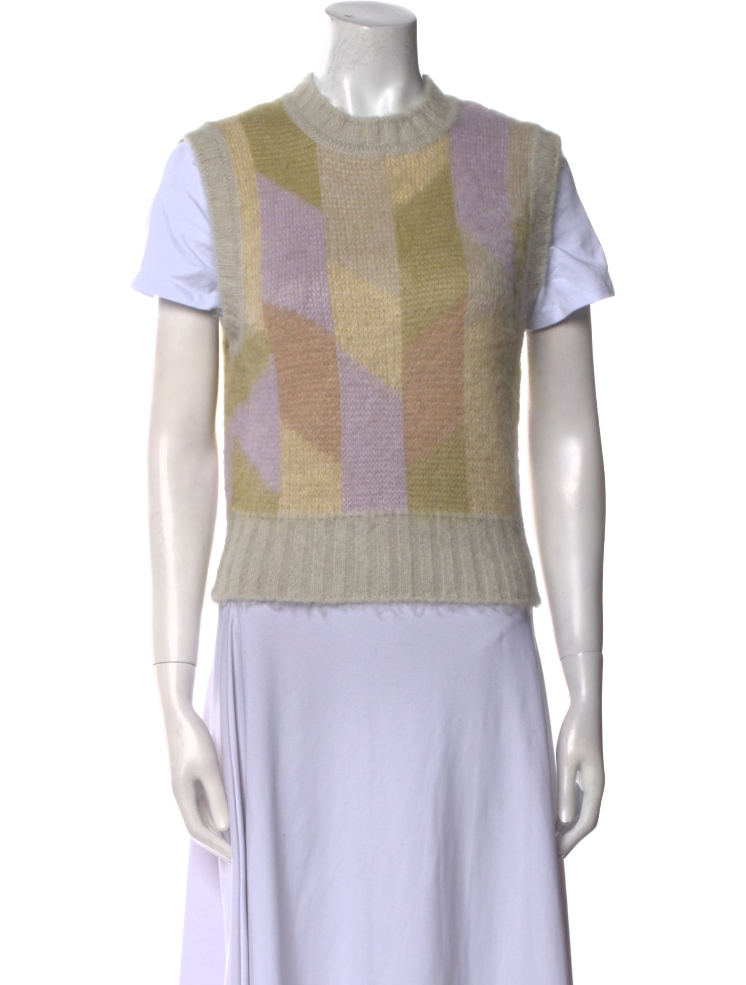 Sandro Wool Printed Sweater