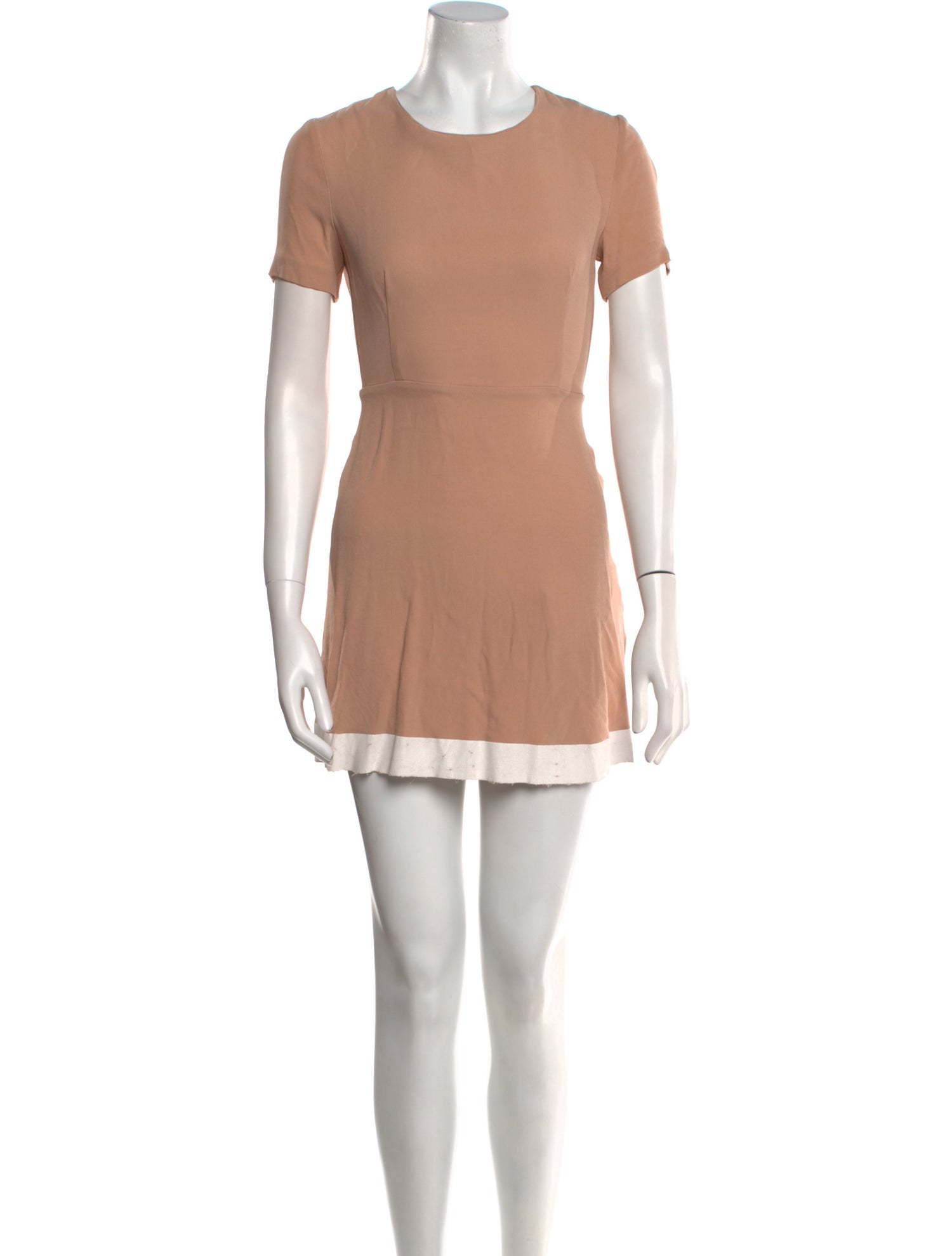 Sandro Crew Neck Mini Dress