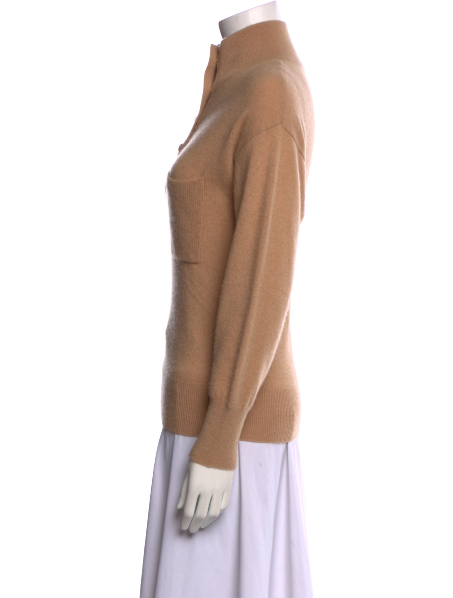 Sandro Cashmere Mock Neck Sweater