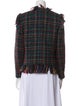 Sandro Tweed Pattern Jacket