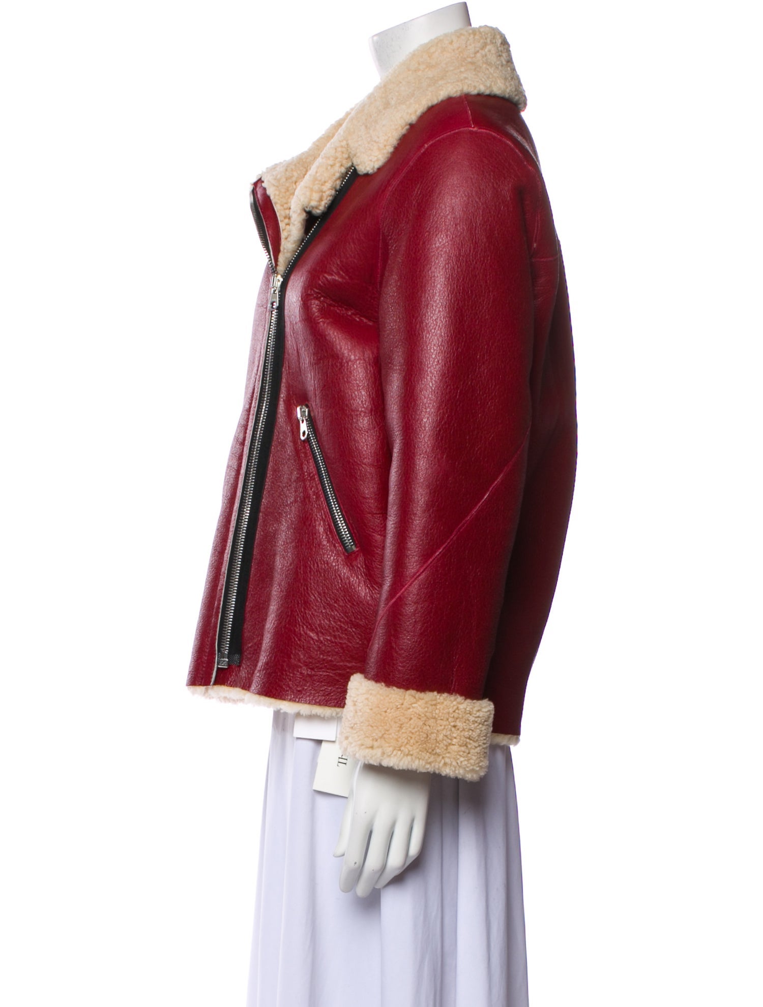 Sandro Shearling Fur Jacket w/ Tags