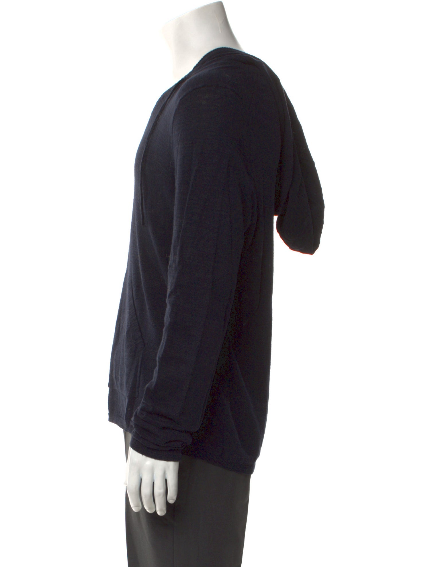 Sandro V-Neck Long Sleeve Sweatshirt