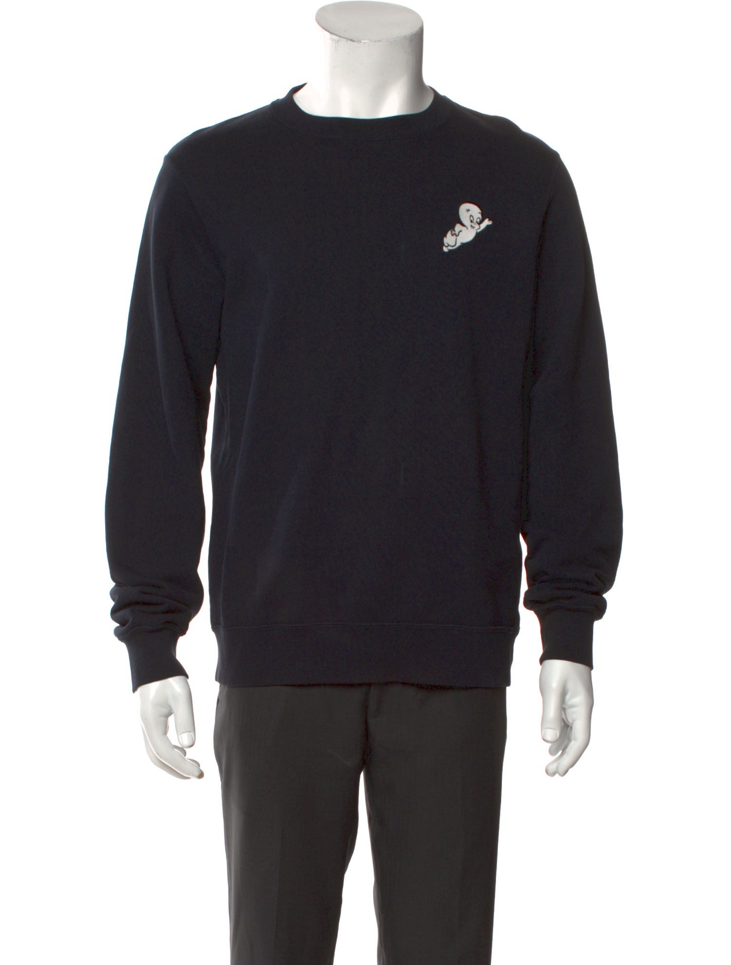 Sandro Graphic Print Crew Neck Sweatshirt