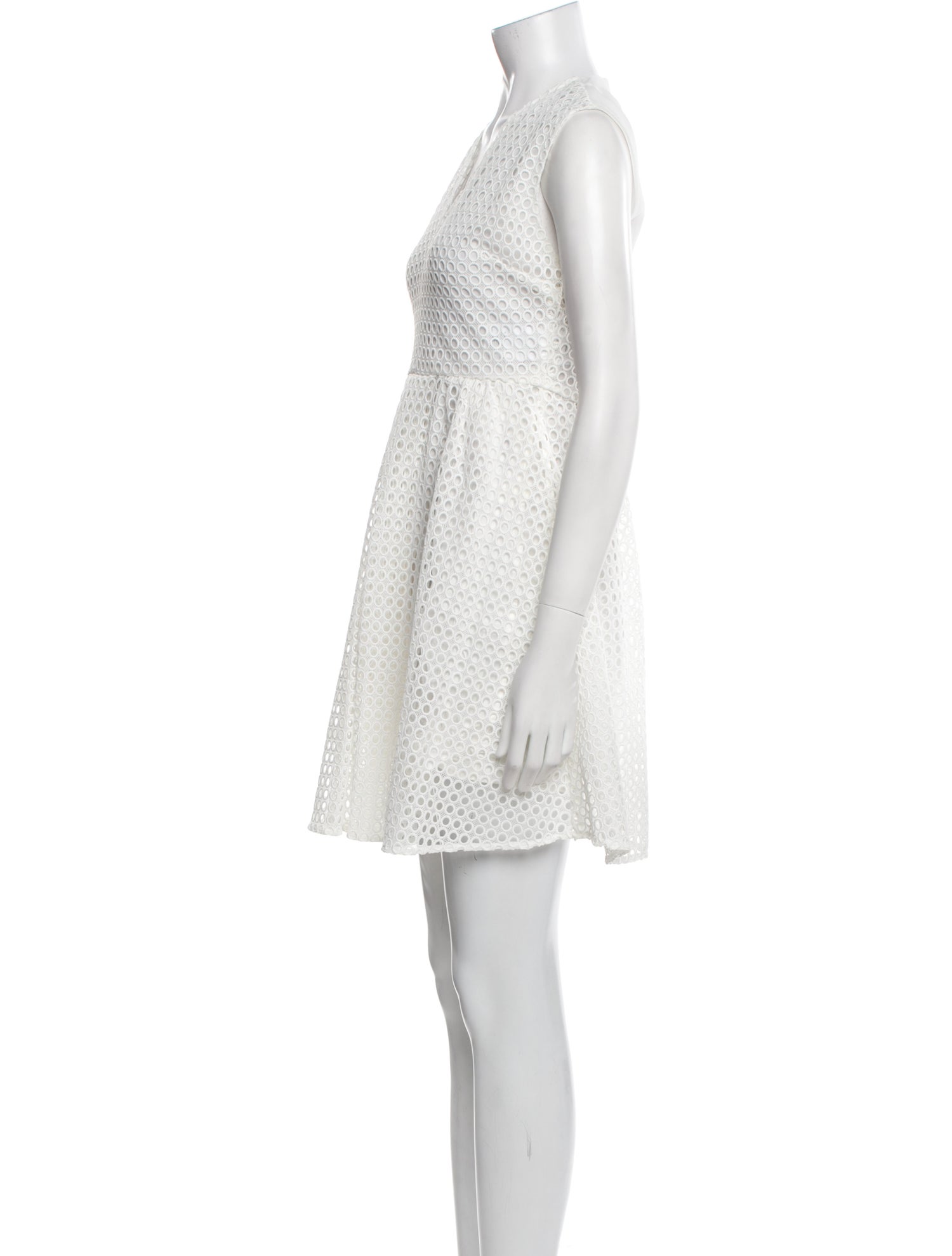 Sandro V-Neck Mini Dress