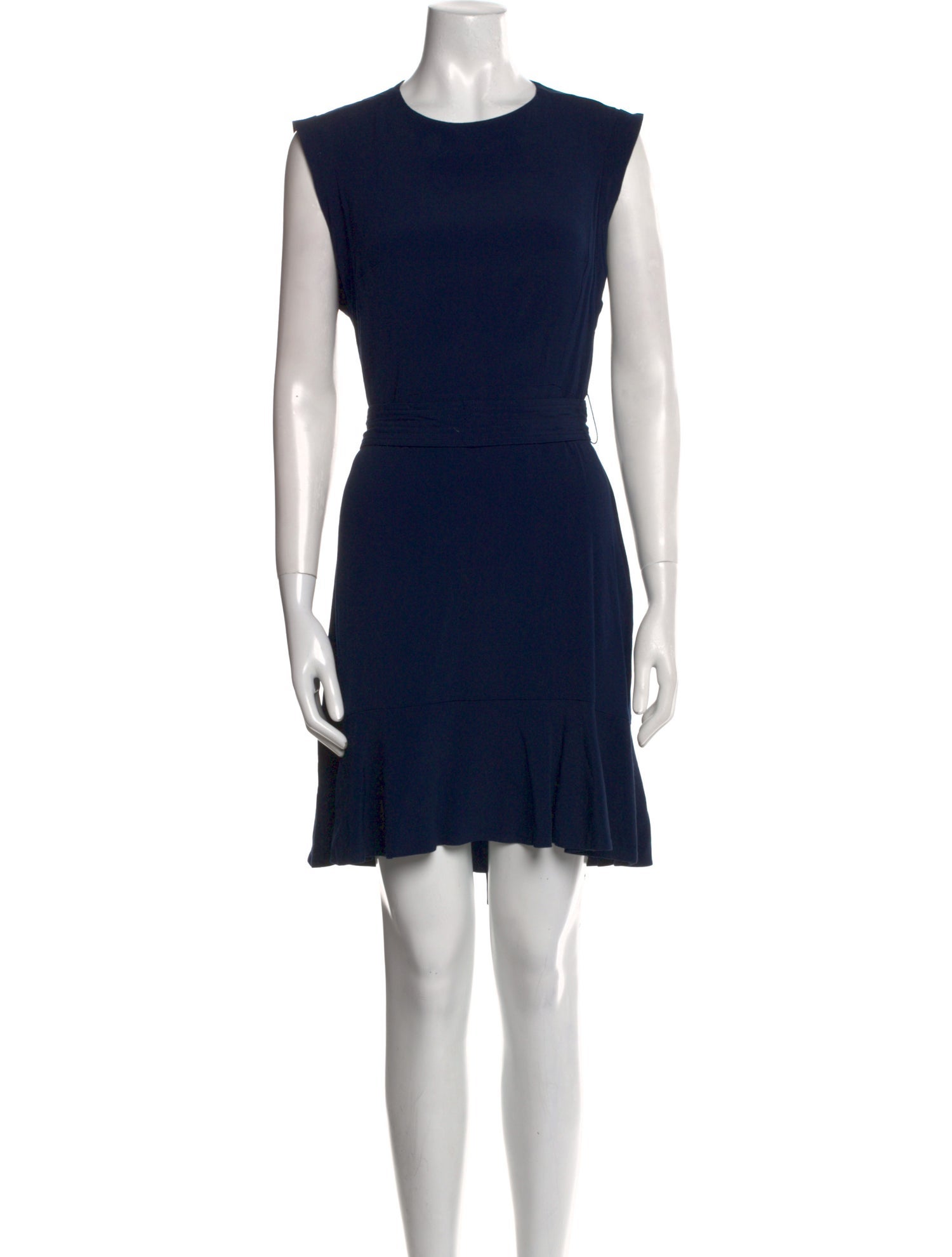 Sandro Crew Neck Mini Dress