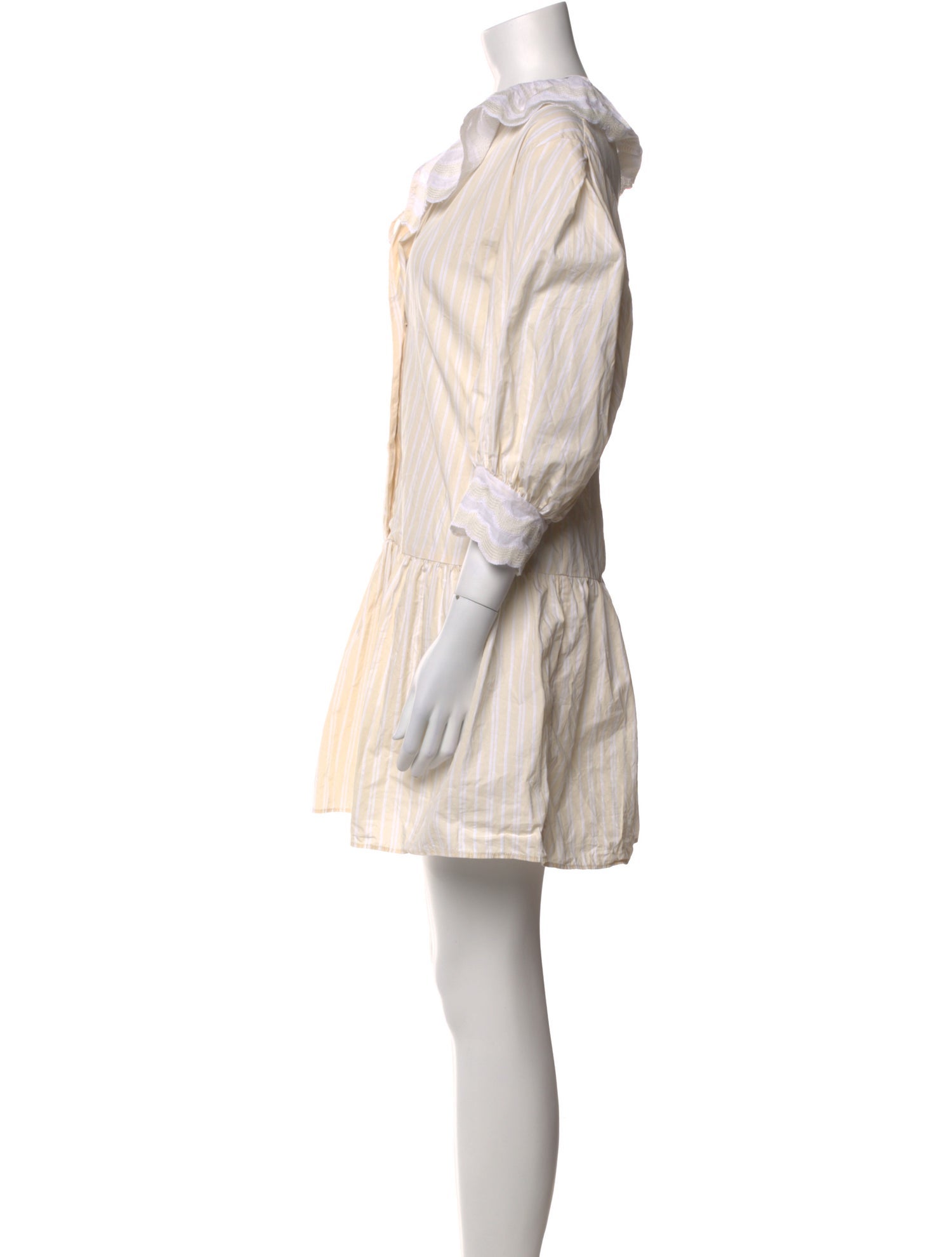 Sandro V-Neck Mini Dress