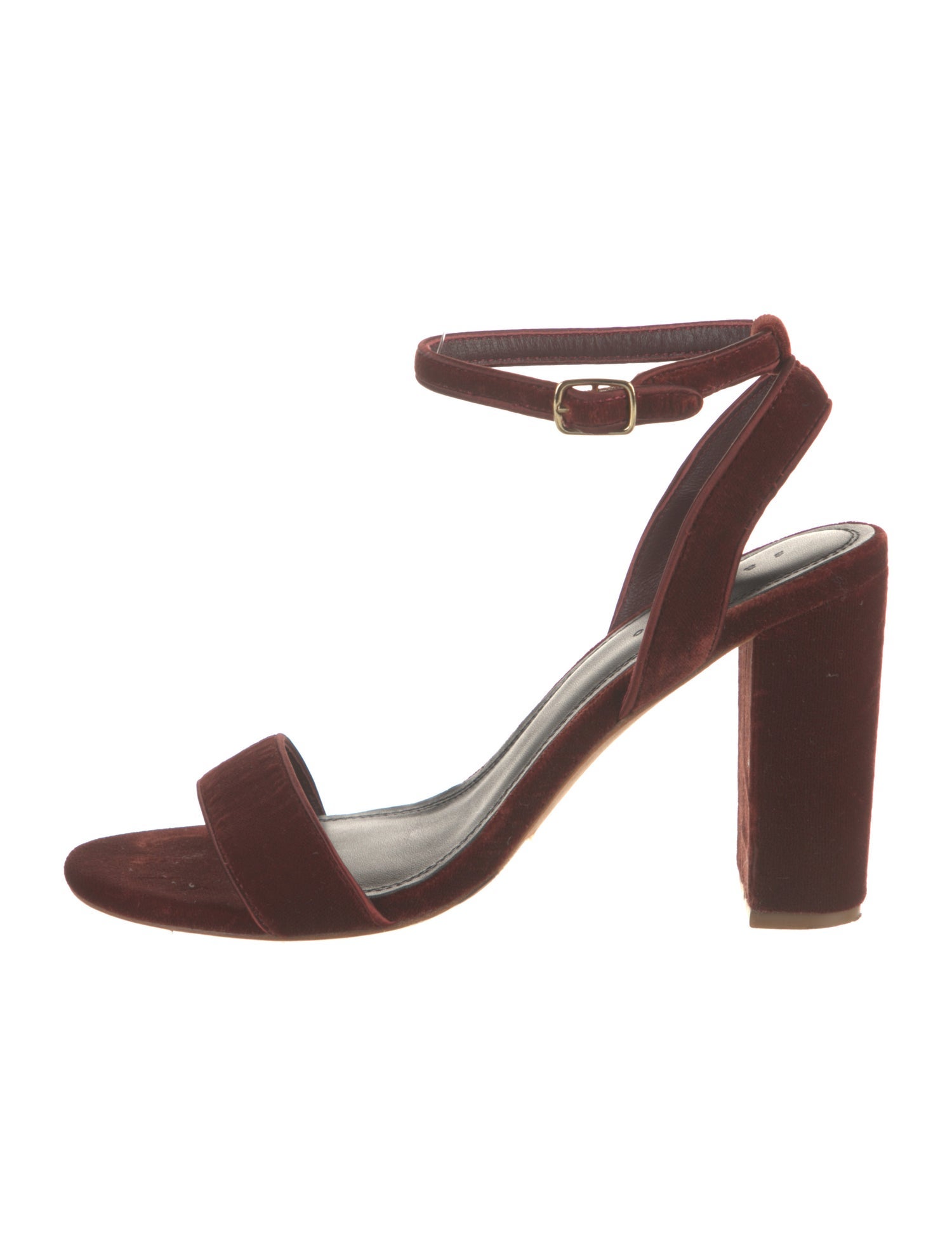 Sandro Velvet Sandals