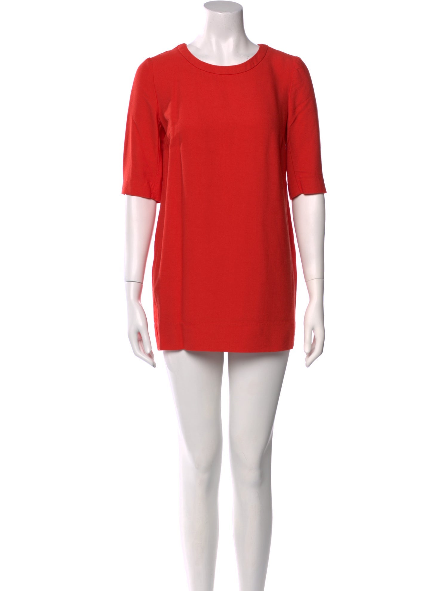 Sandro Crew Neck Mini Dress