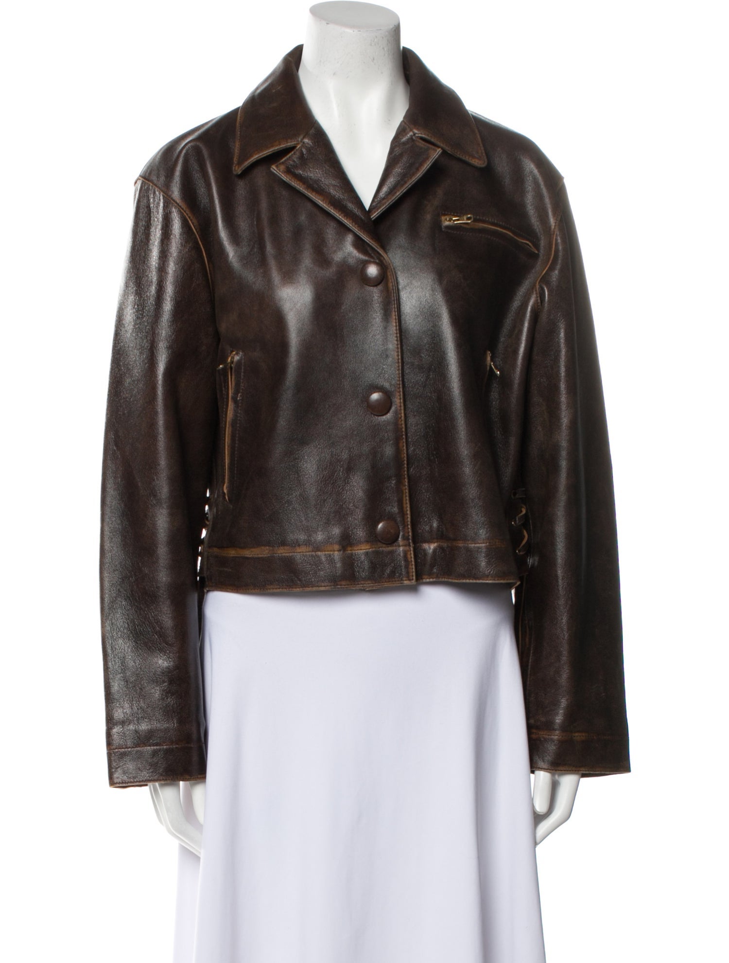 Sandro Leather Biker Jacket w/ Tags