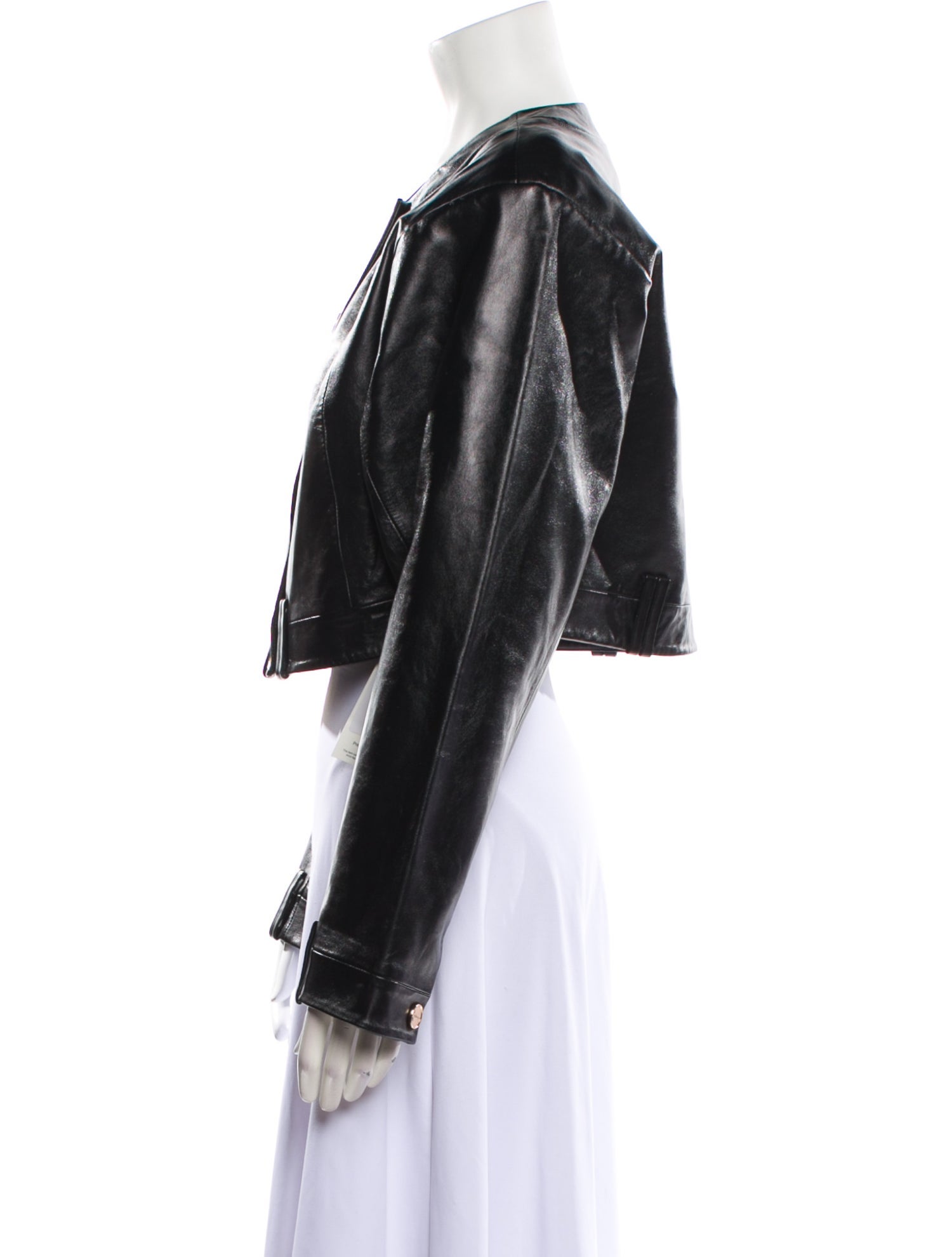 Sandro Leather Biker Jacket