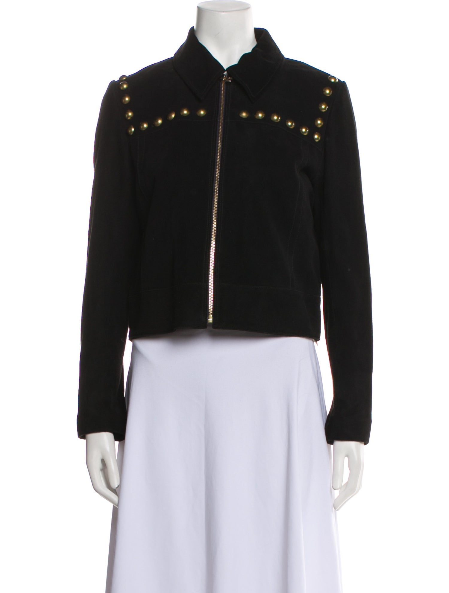 Sandro Goat Leather Biker Jacket w/ Tags