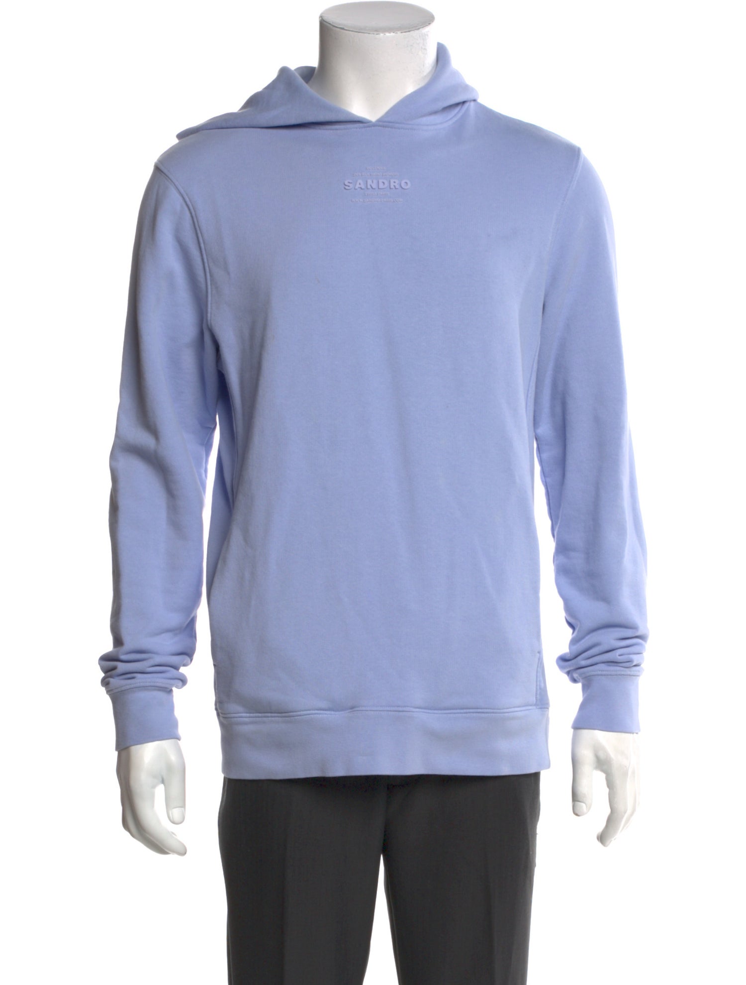 Sandro Crew Neck Long Sleeve Hoodie