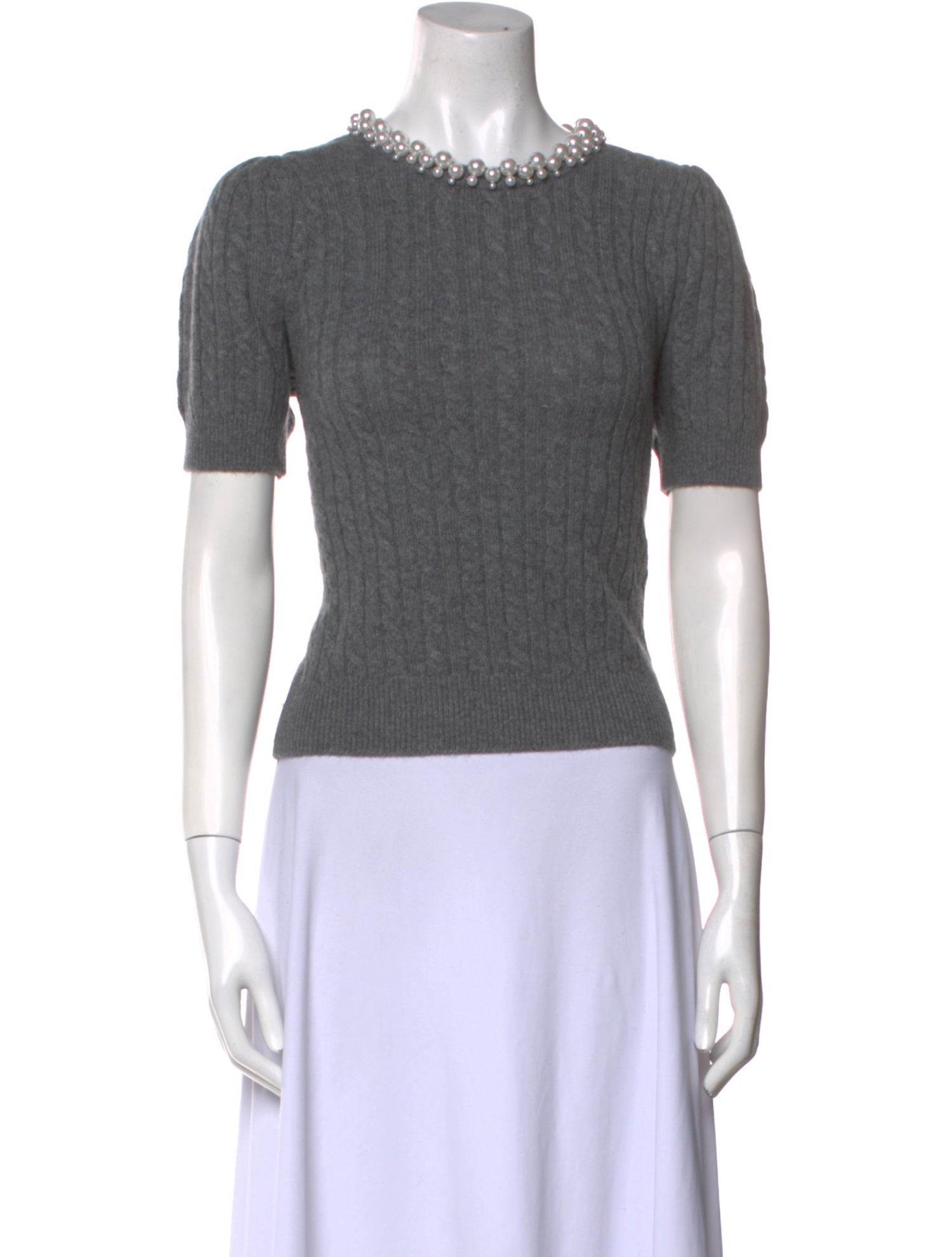 Sandro Cashmere Scoop Neck Top w/ Tags