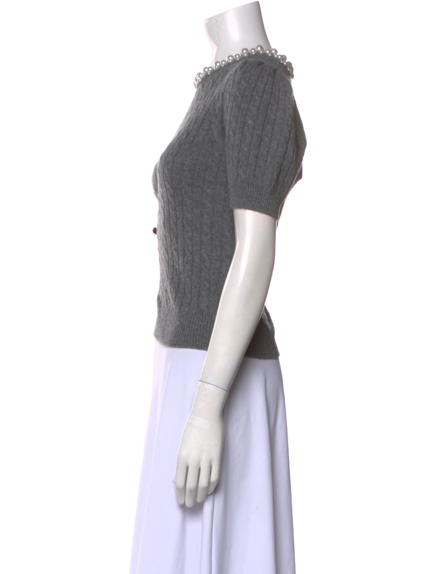Sandro Cashmere Scoop Neck Top w/ Tags