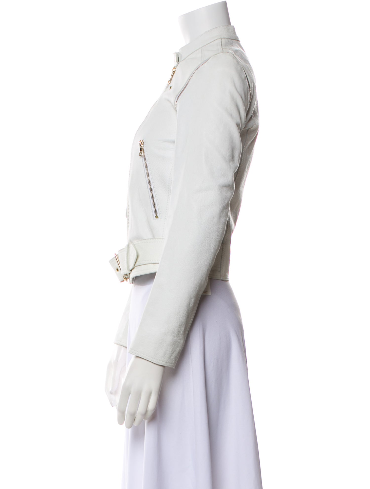 Sandro Leather Biker Jacket