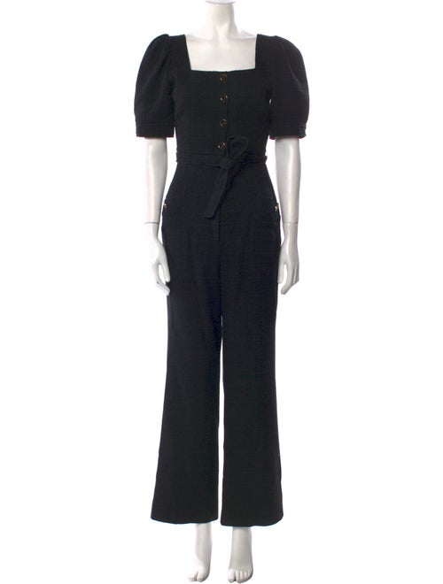 Sandro Square Neckline Jumpsuit