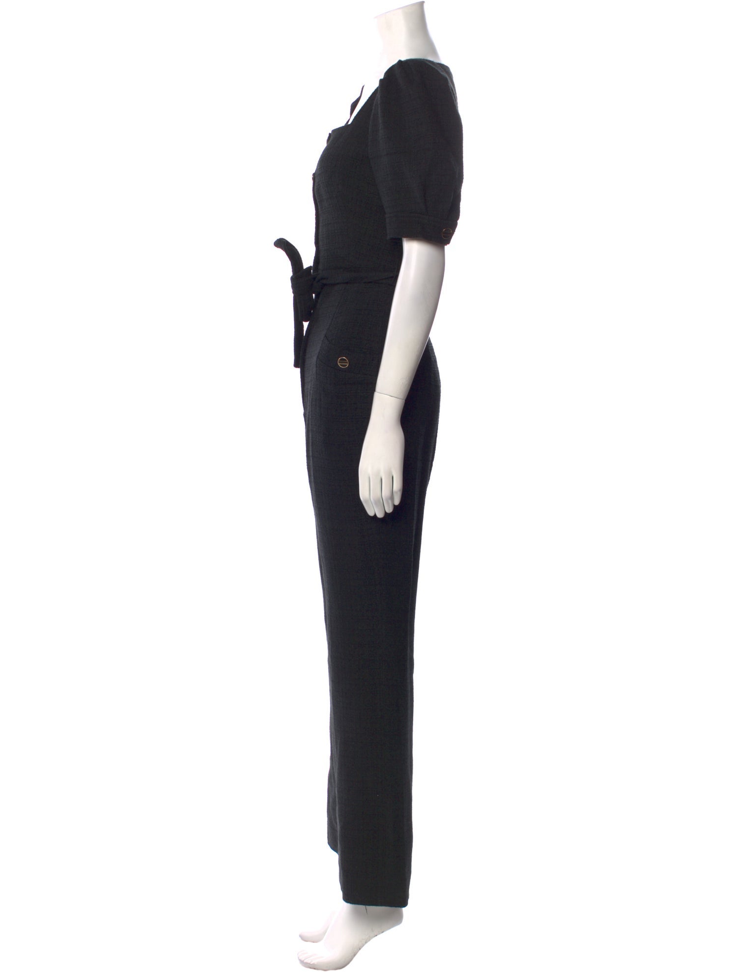 Sandro Square Neckline Jumpsuit