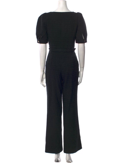 Sandro Square Neckline Jumpsuit