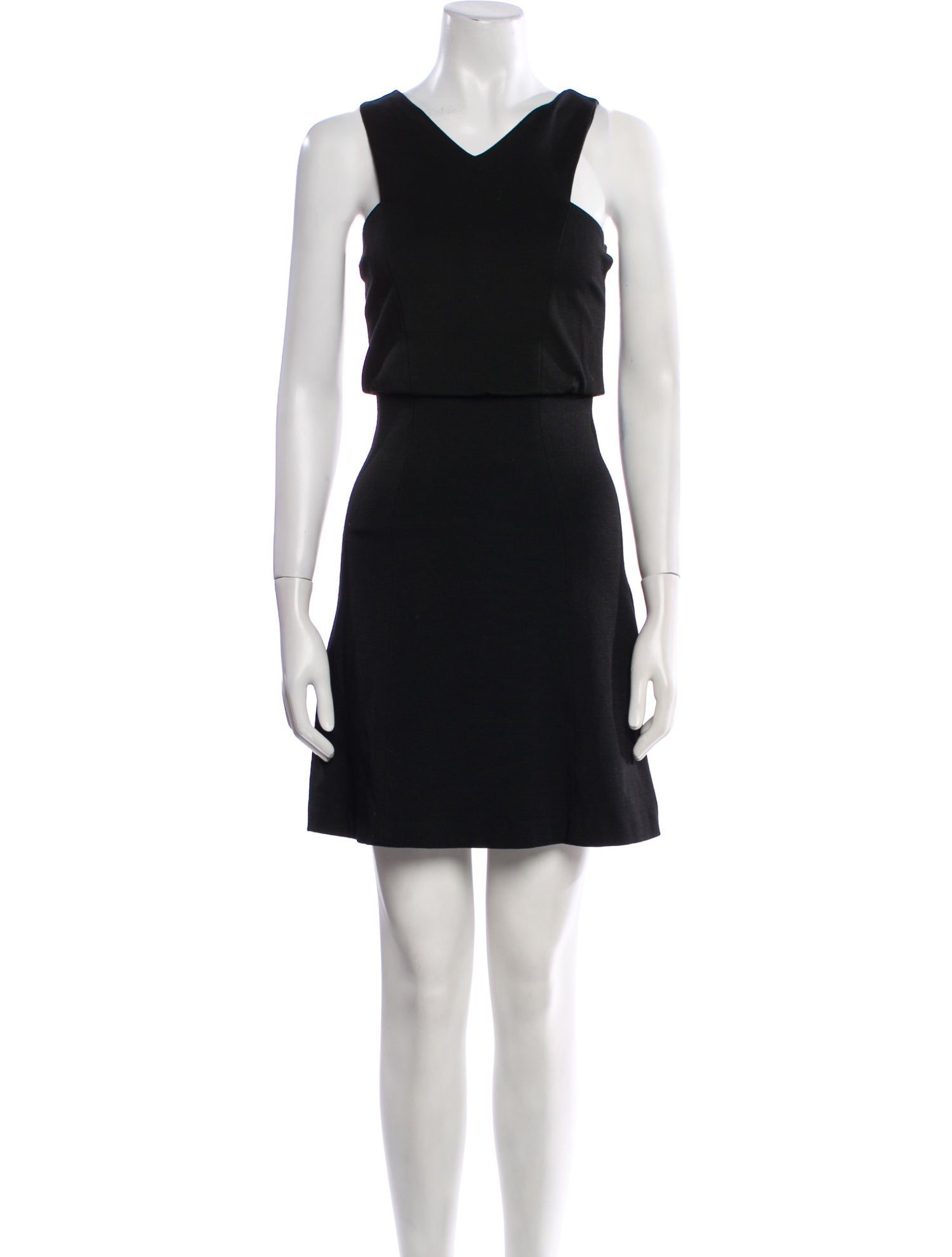 Sandro V-Neck Mini Dress