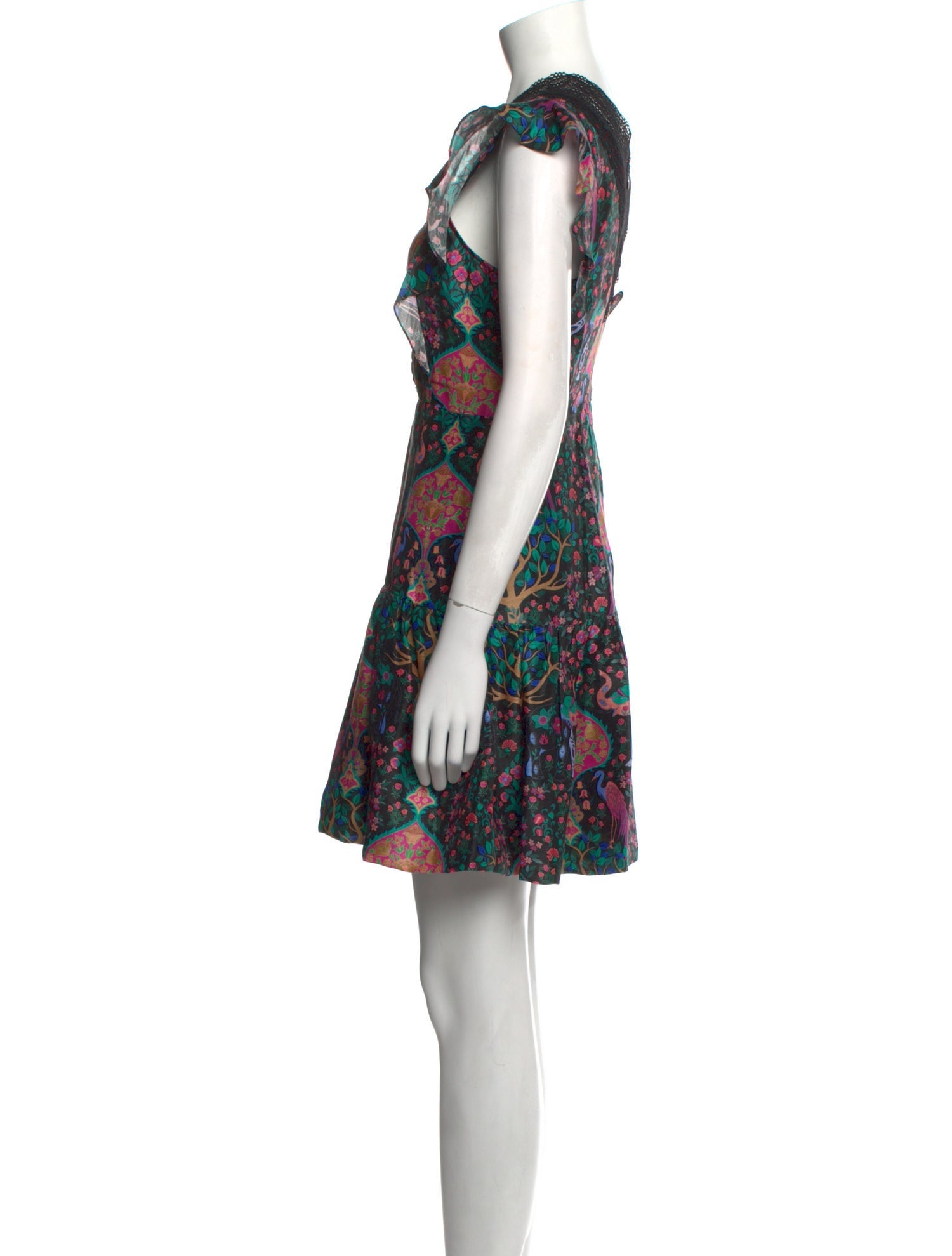 Sandro Linen Mini Dress