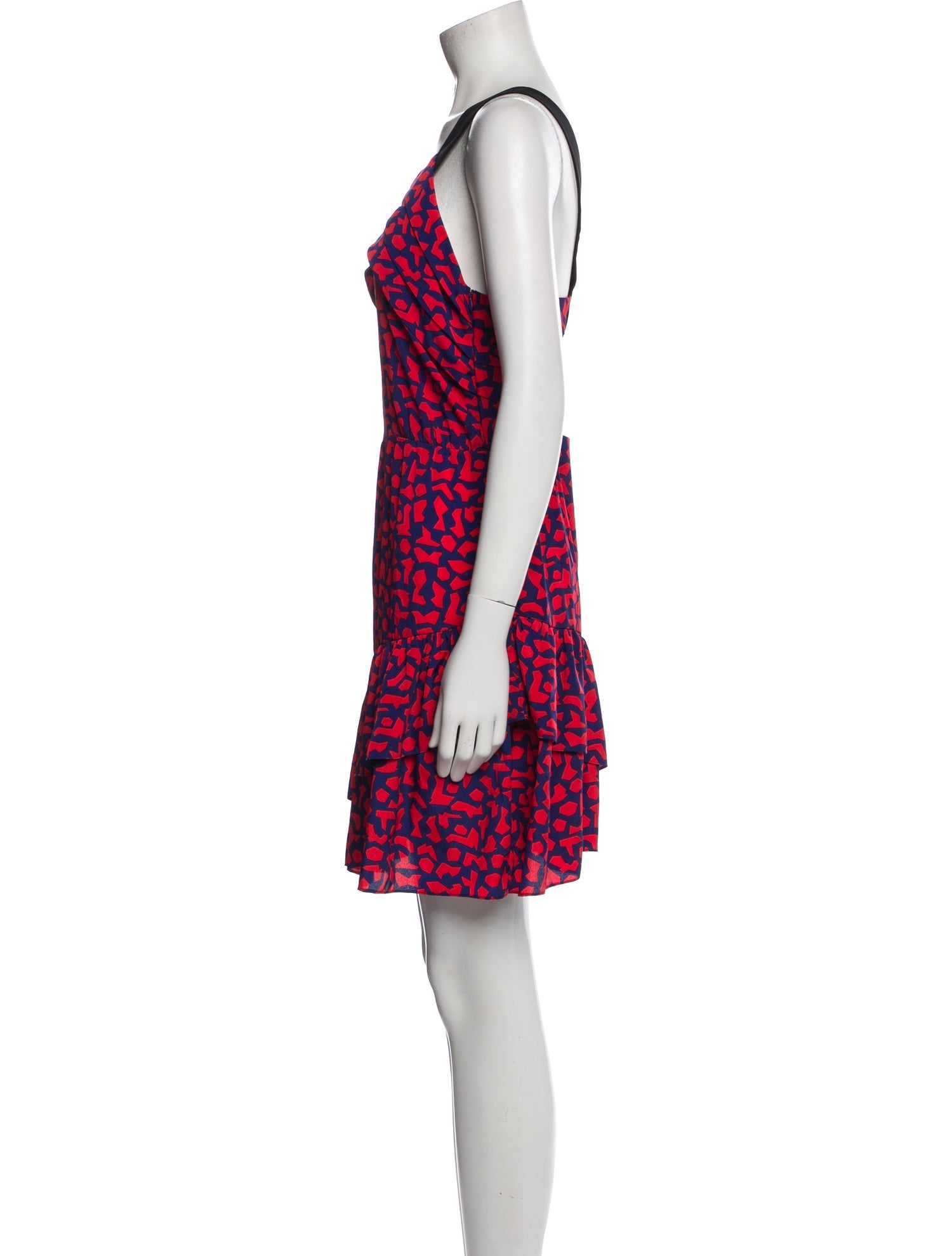 Sandro Printed Mini Dress