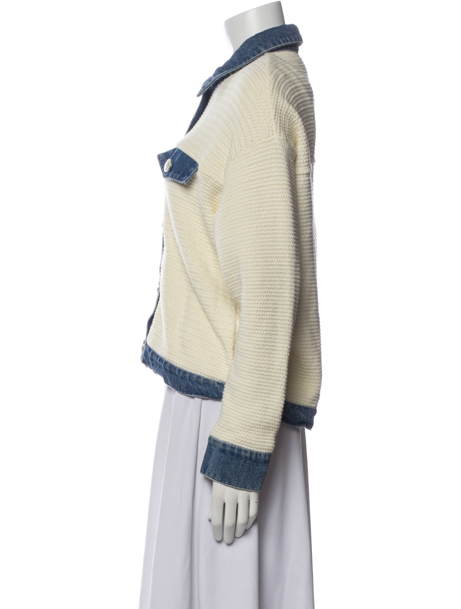 Sandro Colorblock Pattern Jacket