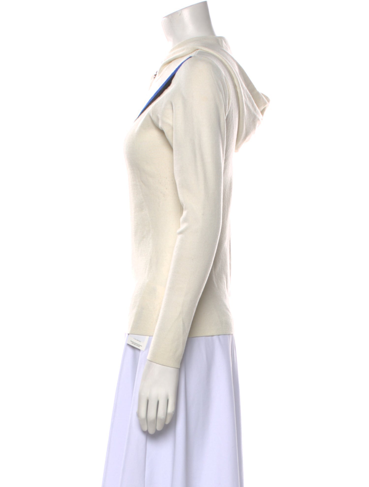 Sandro V-Neck Long Sleeve Sweatshirt