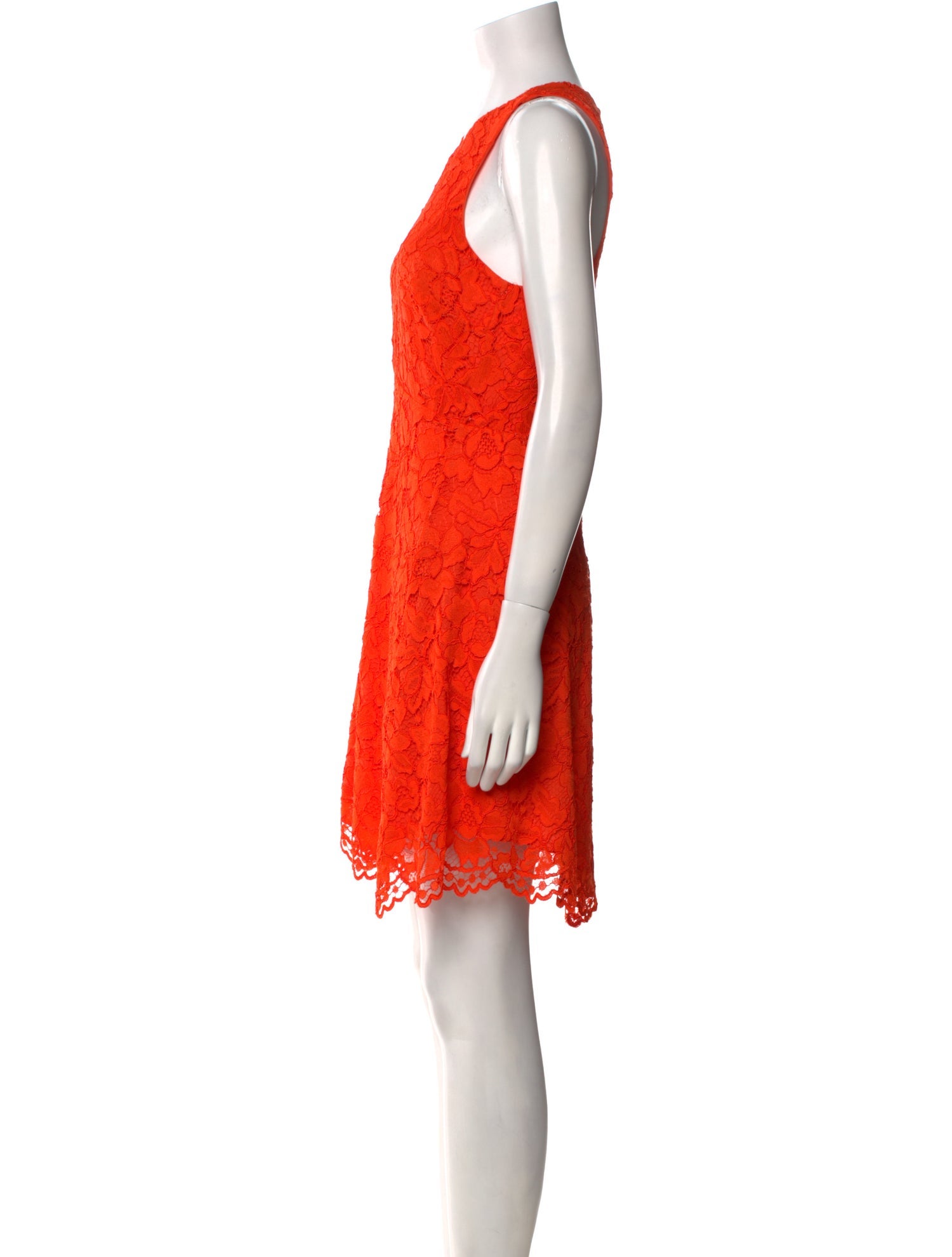 Sandro Crew Neck Mini Dress