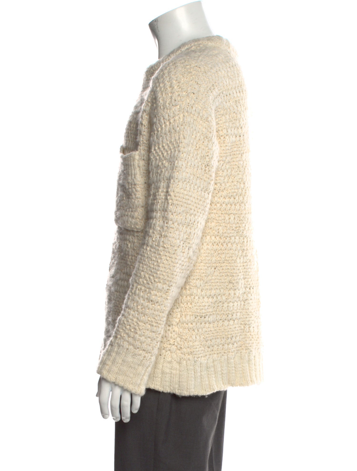 Sandro Crew Neck Long Sleeve Pullover