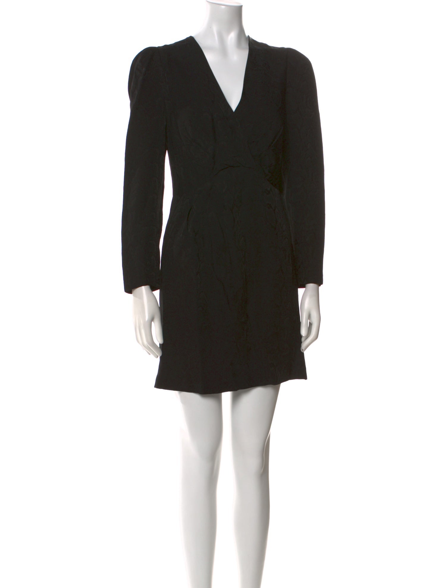 Sandro V-Neck Mini Dress