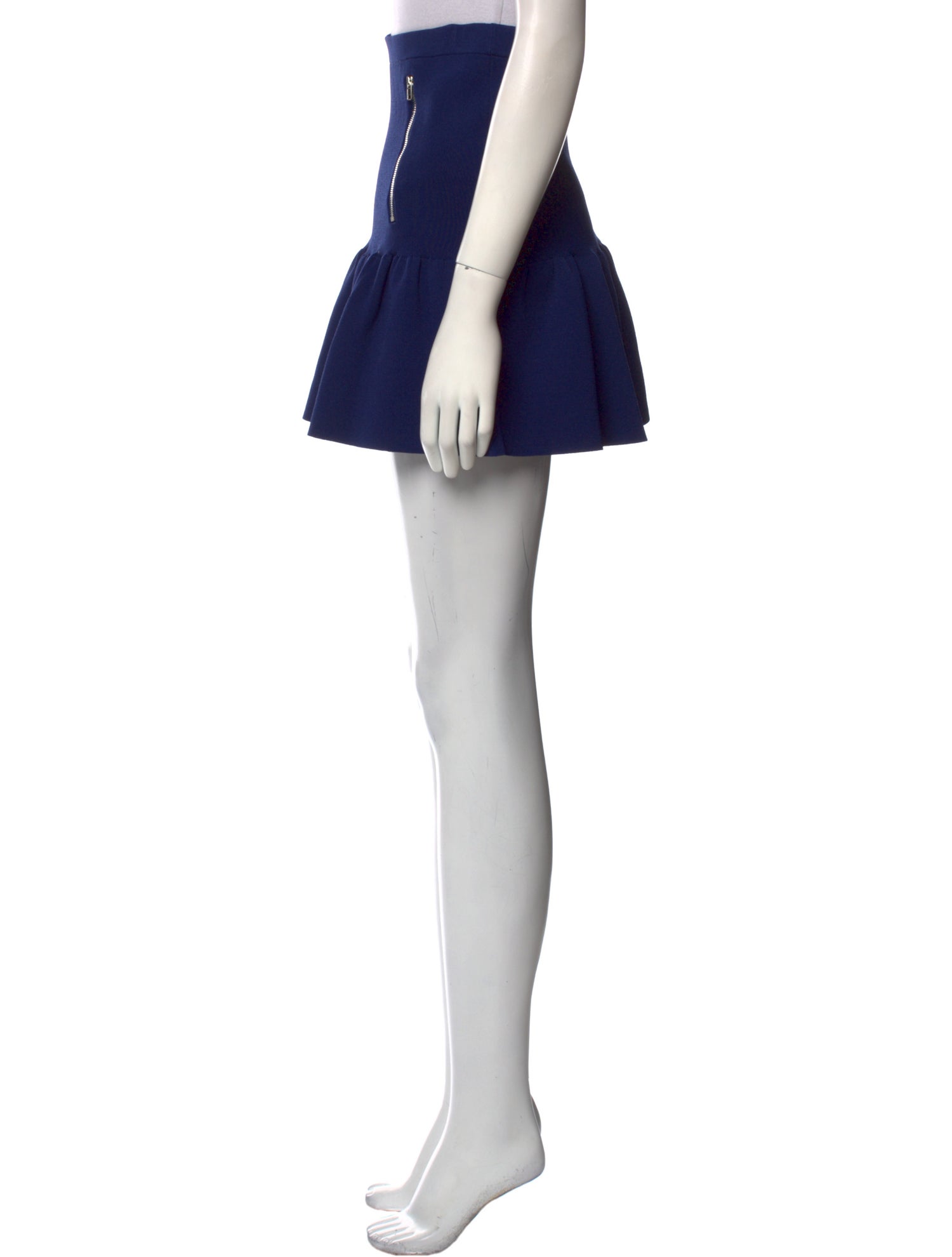 Sandro Ruffle Embellishment Mini Skirt