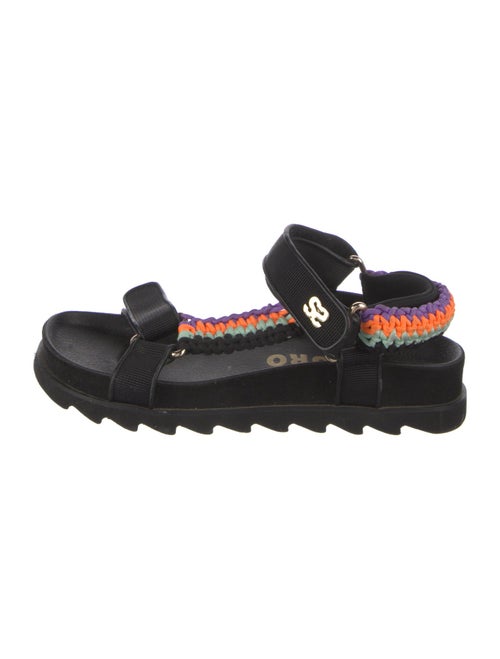 Sandro Striped Sandals