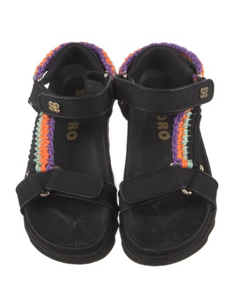 Sandro Striped Sandals