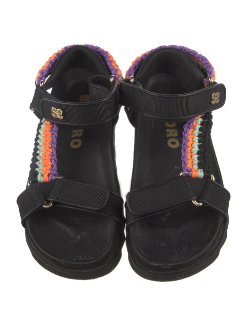 Sandro Striped Sandals