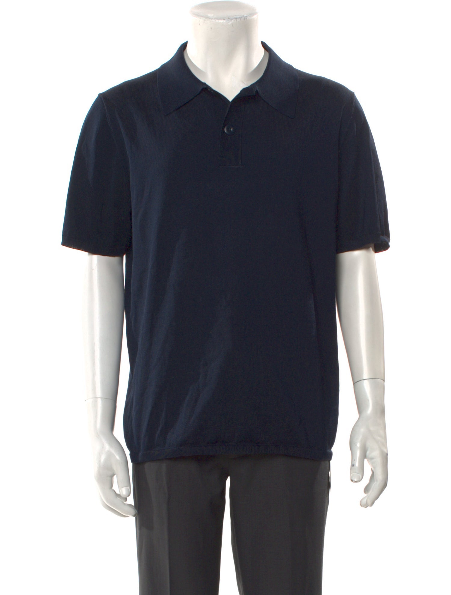 Sandro Collar Short Sleeve Polo Shirt