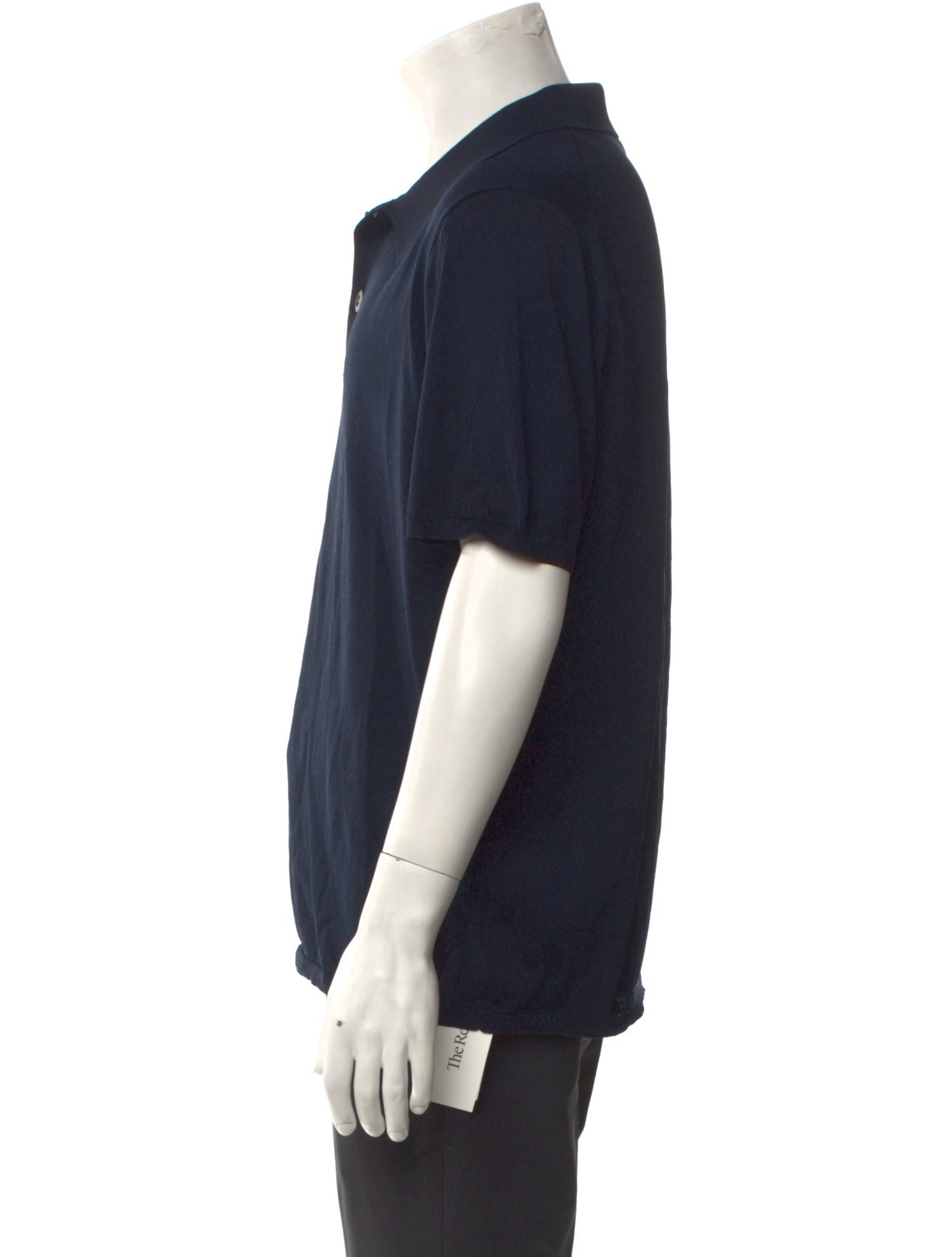 Sandro Collar Short Sleeve Polo Shirt